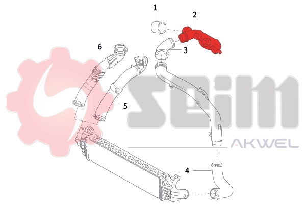Charge Air Hose 982039