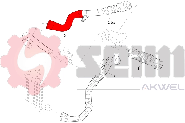 Charge Air Hose 981907