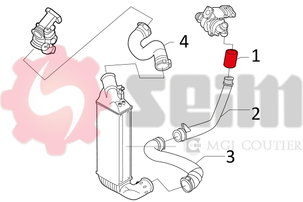 Charge Air Hose 981143