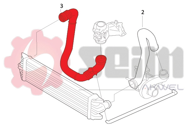 Charge Air Hose 982138