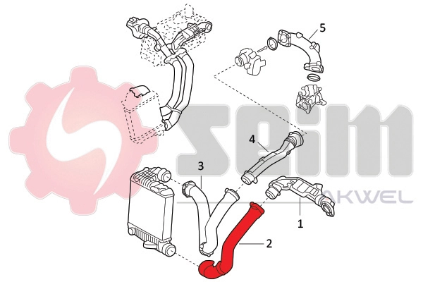 Charge Air Hose 982123