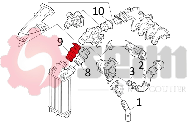 Charge Air Hose 981135