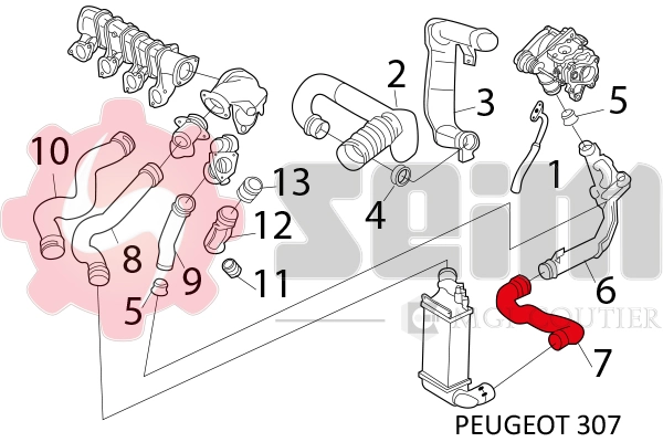 Charge Air Hose 981502