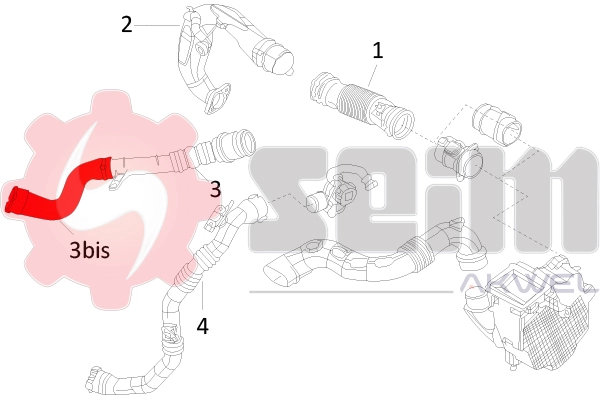 Charge Air Hose 981907