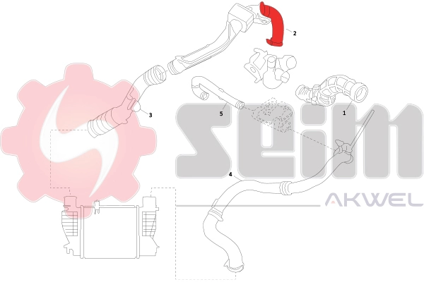 Charge Air Hose 982127