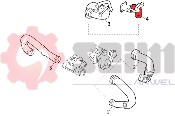 Charge Air Hose 982137