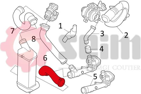 Charge Air Hose 981144