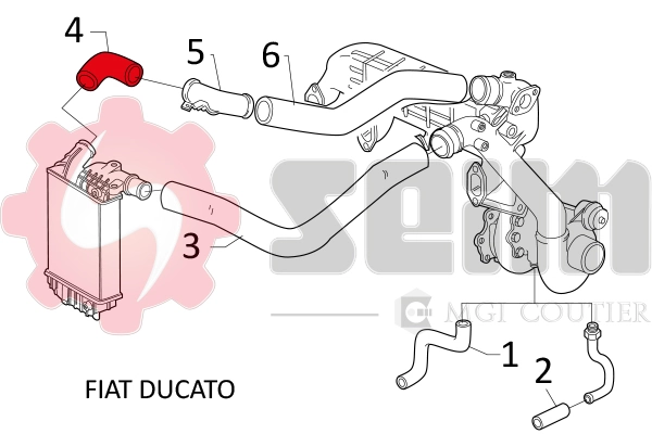 Charge Air Hose 981158