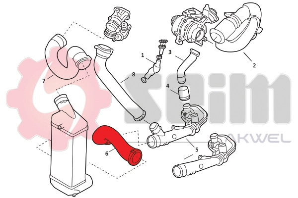 Charge Air Hose 981898