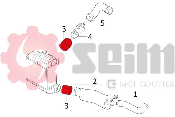增压进气软管 981021