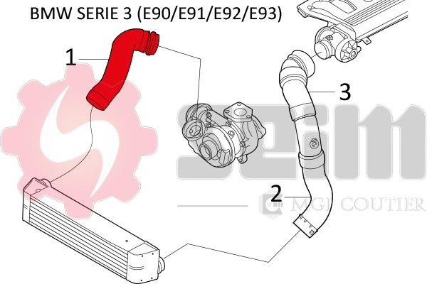Charge Air Hose 981096