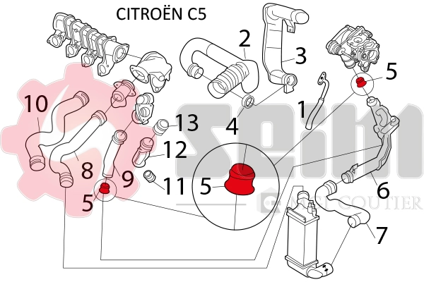 Charge Air Hose 981143