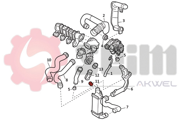 Charge Air Hose 982122