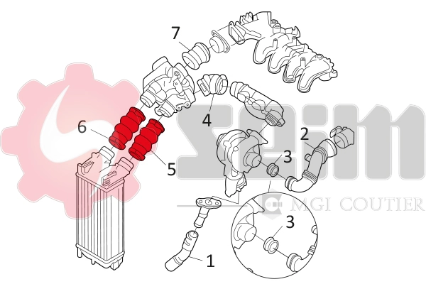 Charge Air Hose 981131