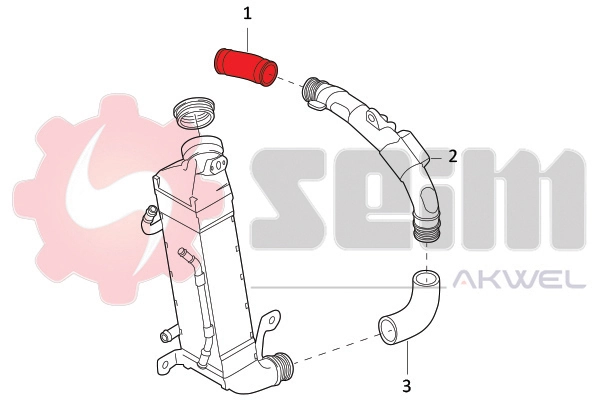 SEIM 981963 Charge Air Hose