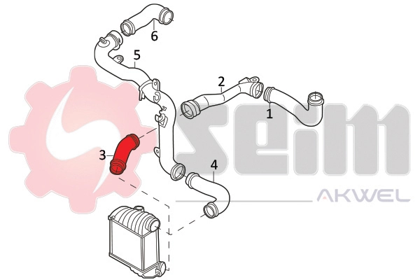 Charge Air Hose 981947