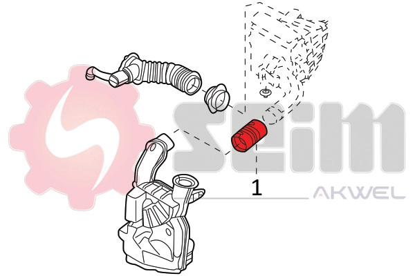 增压进气软管 982136