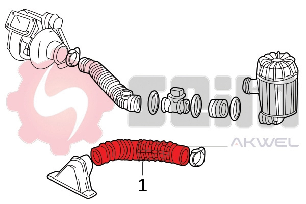 Charge Air Hose 982074