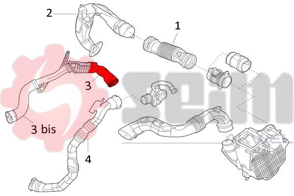Charge Air Hose 981749