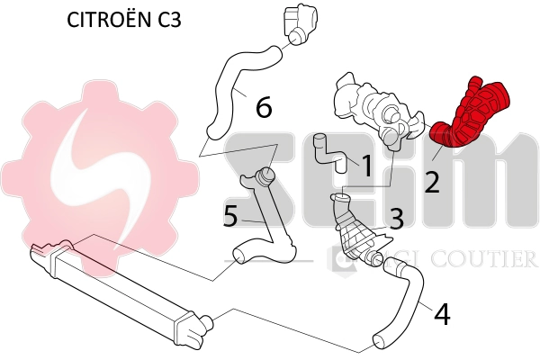 Charge Air Hose 981132