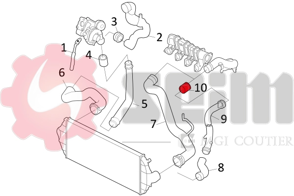 Charge Air Hose 981118
