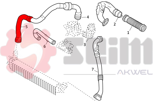 Charge Air Hose 982133
