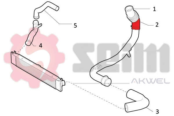 Charge Air Hose 981745