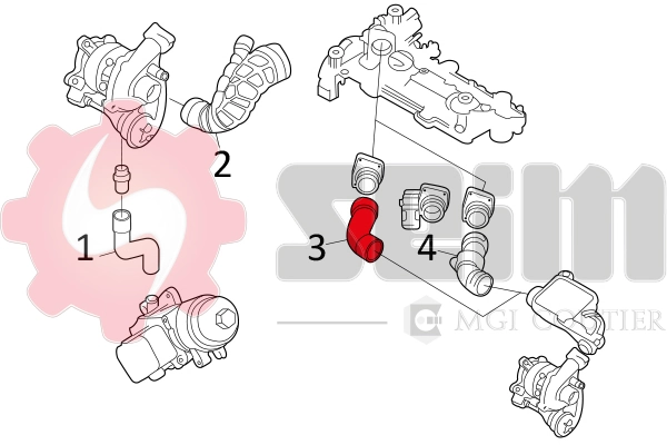 Charge Air Hose 981127