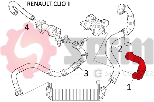Charge Air Hose 981510