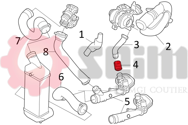 Charge Air Hose 981149