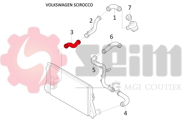Charge Air Hose 981622