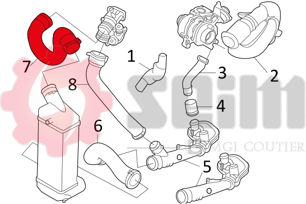 Charge Air Hose 981145