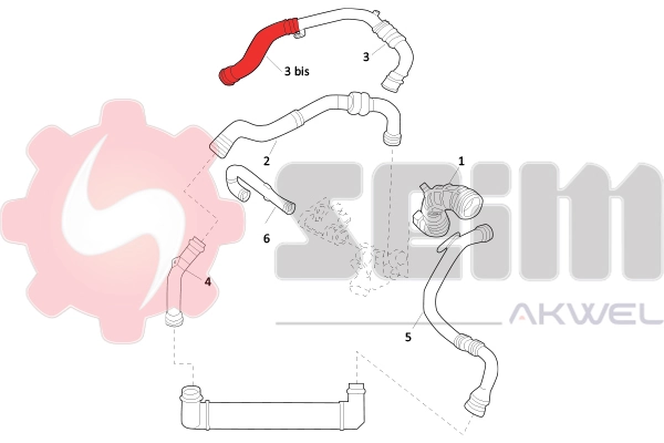 Charge Air Hose 981528