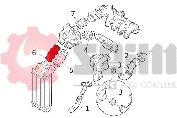 Charge Air Hose 981131