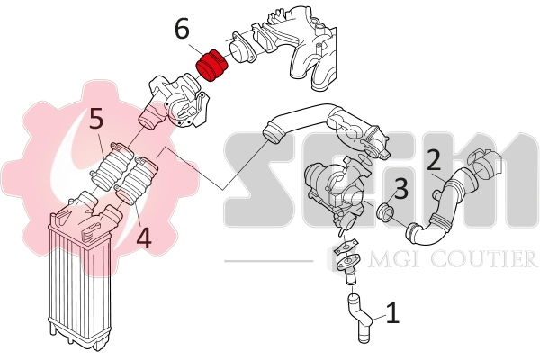 Charge Air Hose 981115