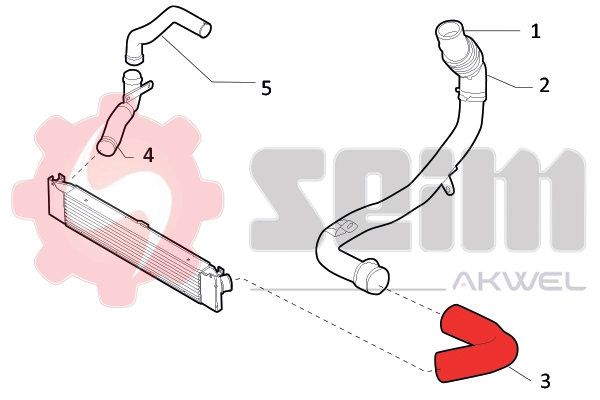 Charge Air Hose 981766