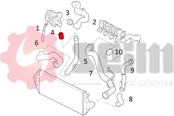 Charge Air Hose 981143