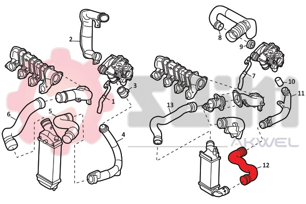 Charge Air Hose 982070