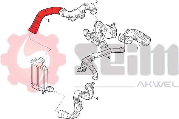 Charge Air Hose 981906