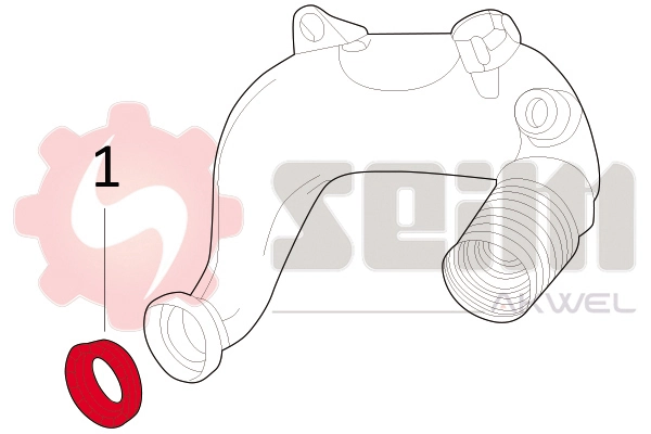 SEIM 981707 Charge Air Hose