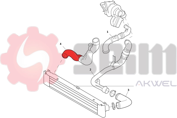 Charge Air Hose 981747