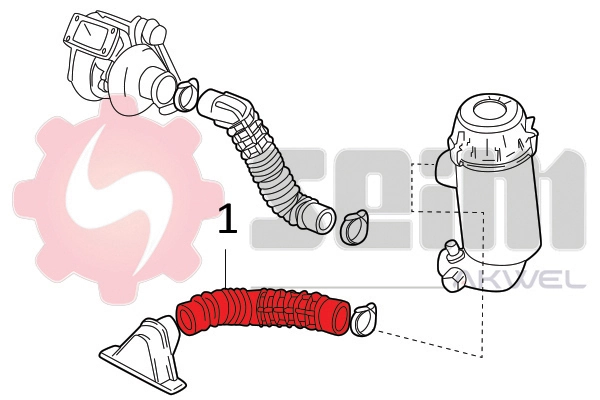 Charge Air Hose 982074