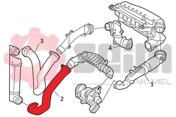 Charge Air Hose 982123
