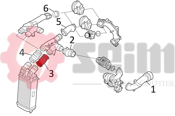 Charge Air Hose 981131