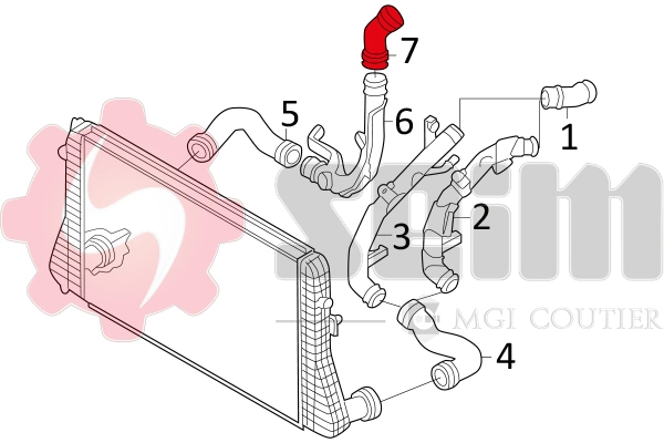 Charge Air Hose 981621