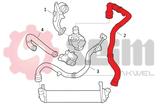 Charge Air Hose 982083