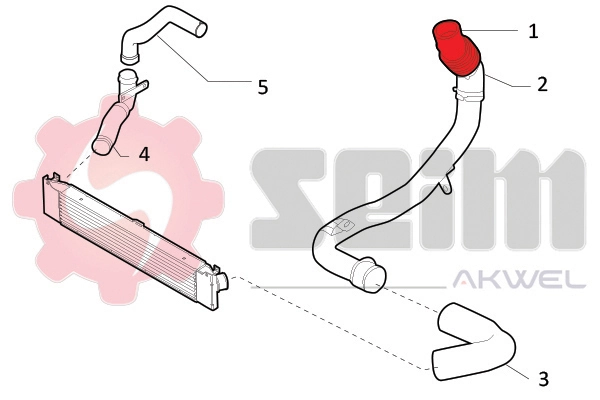 Charge Air Hose 981744