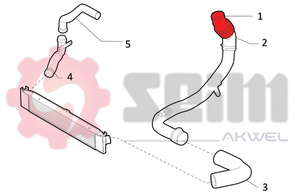 Charge Air Hose 981744