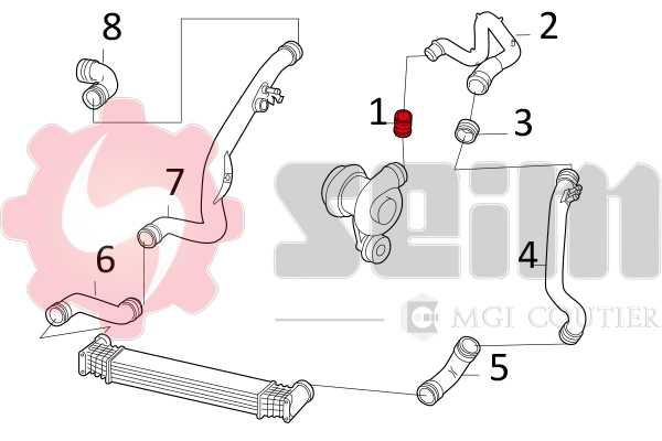 Charge Air Hose 981583