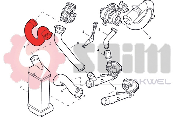 Charge Air Hose 981743